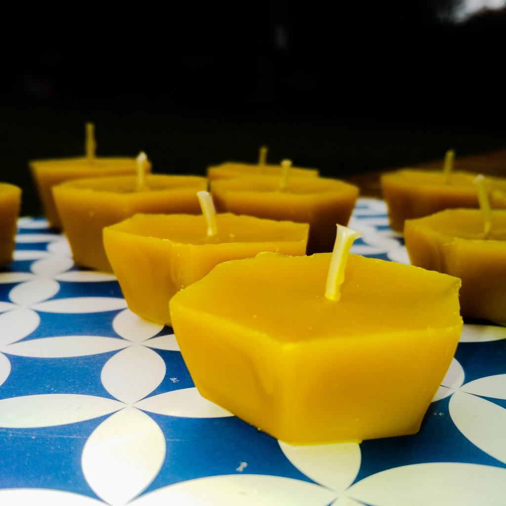 Plovoucí svíčka hexagon 