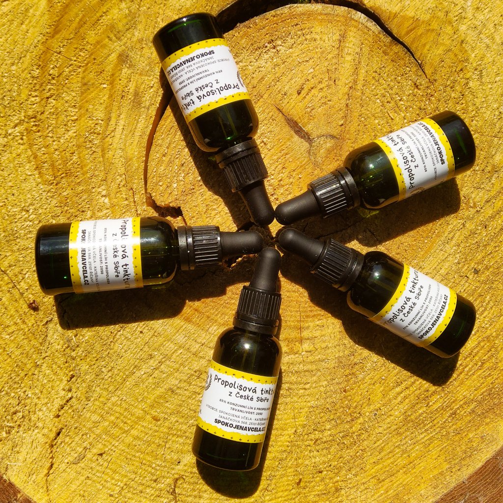 Propolisová tinktura s kapátkem - velké balení 30 ml