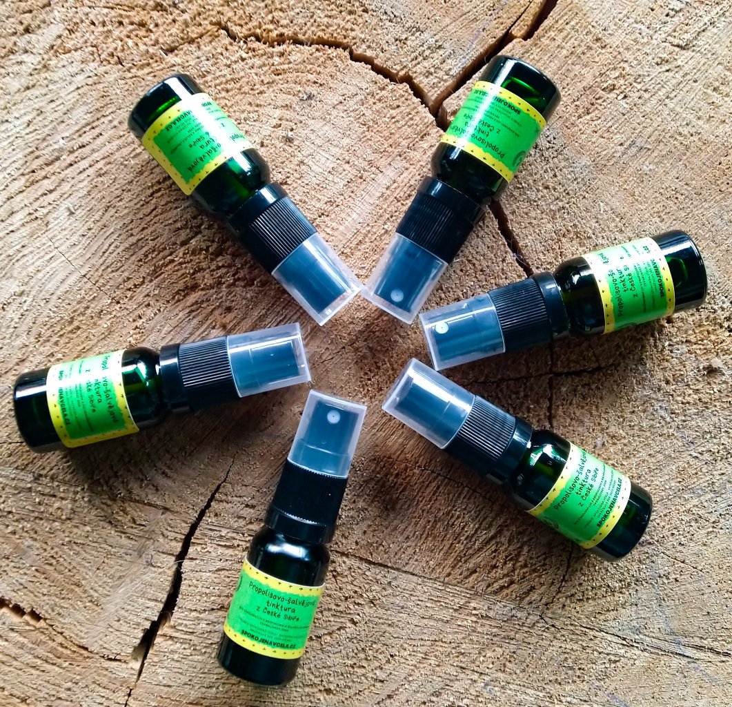 Propolisovo-šalvějová tinktura 10 ml