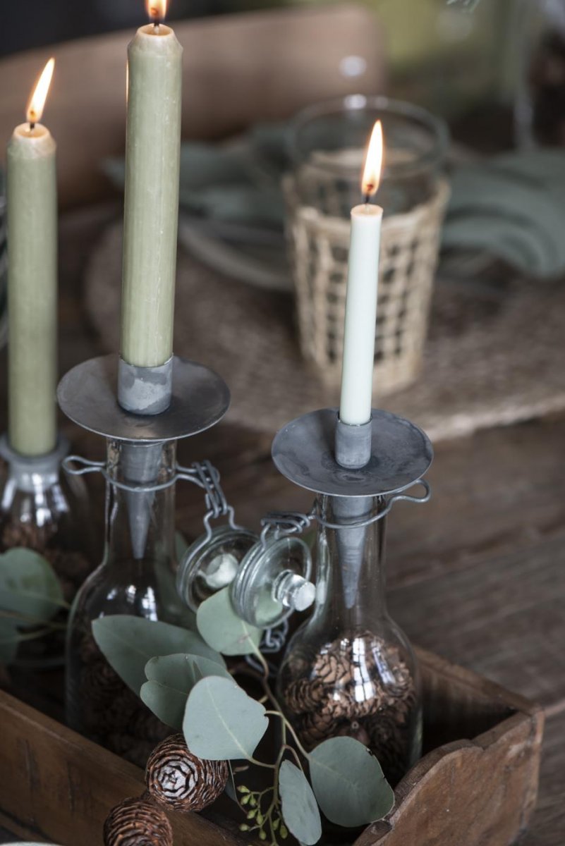 Stojan na svíčku do láhve s krempou 10,5