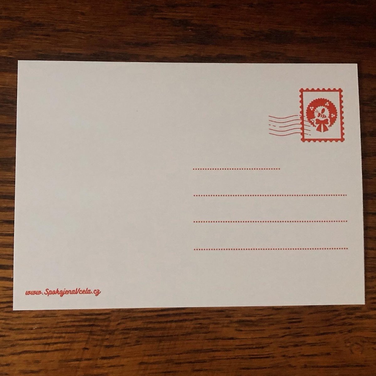 Vánoční pohlednice A6 105x148 mm