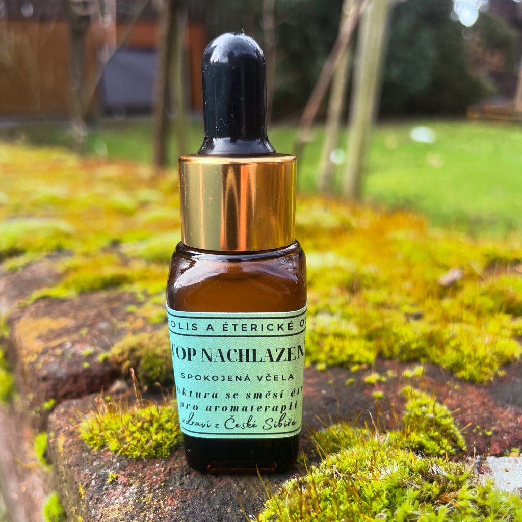 STOP NACHLAZENÍ - směs éterických olejů s propolisovou tinkturou 10 ml